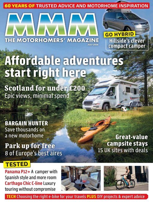 Cover image for MMM - The Motorhomers' Magazine